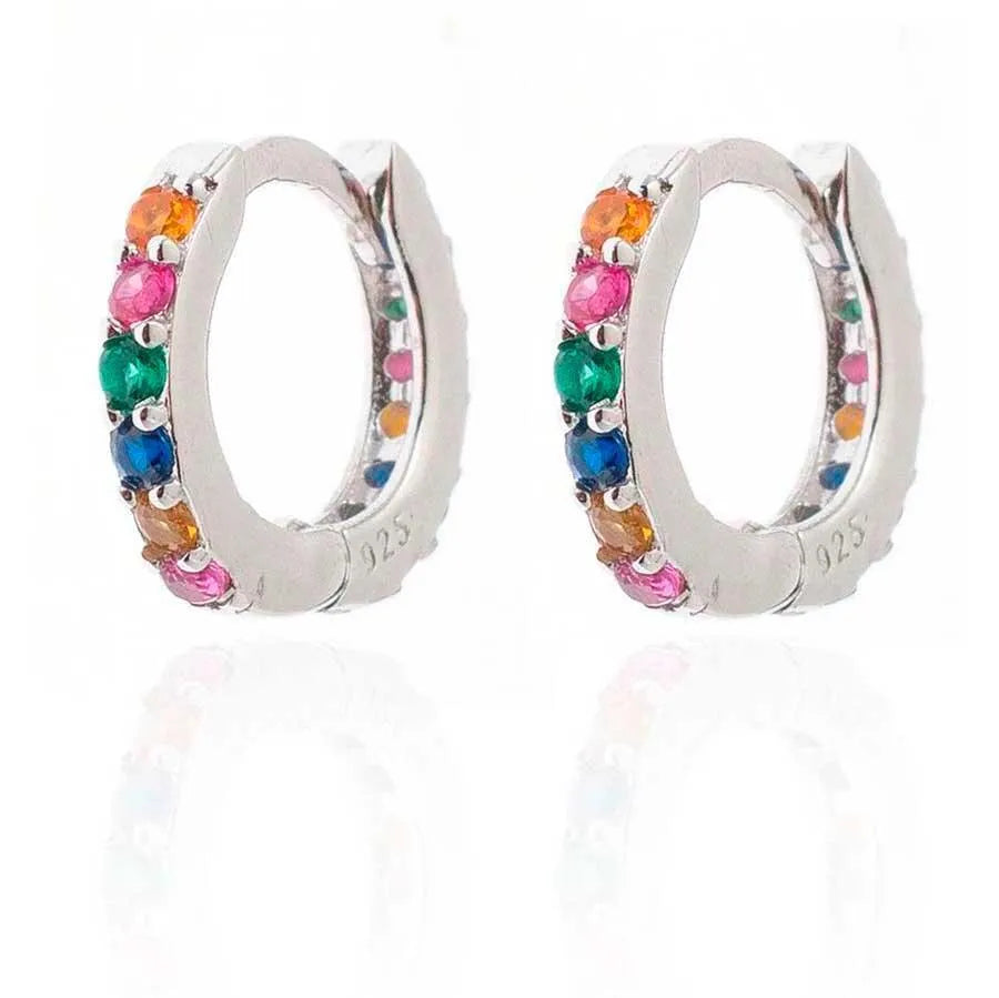 Aro 11 mm Circonitas Colores - Cobalto Accesorios , Joyería Valencia