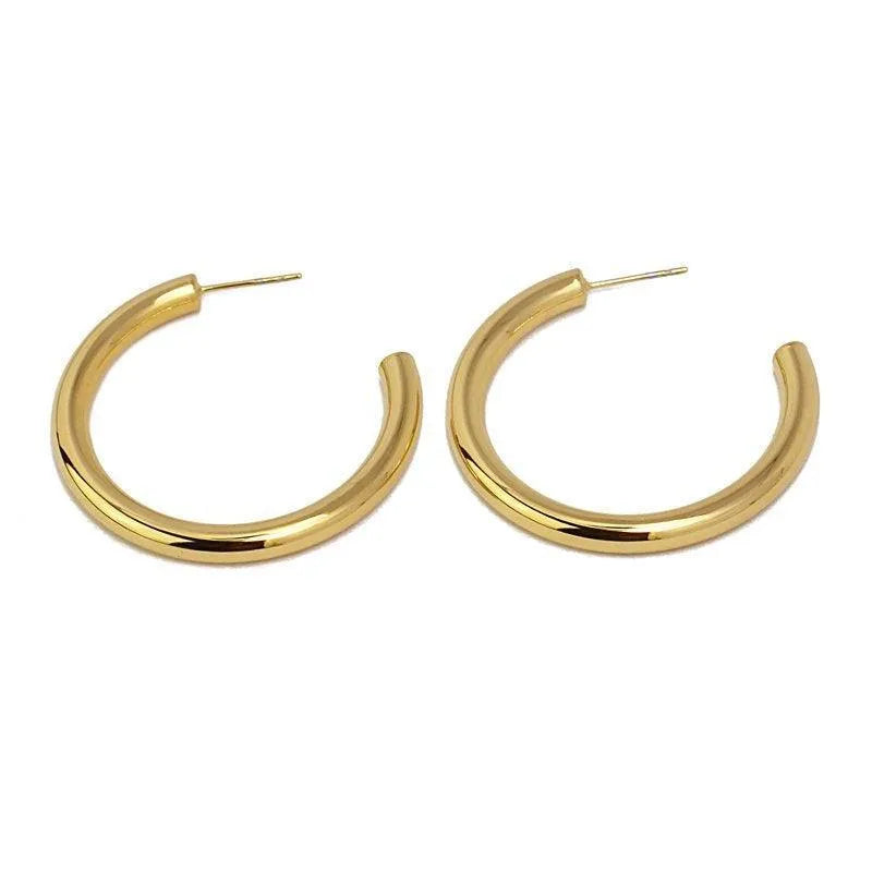 Aros de Acero Anchos 30mm. - Cobalto Accesorios , Joyería Valencia