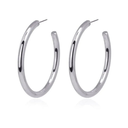 Aros de Acero Anchos 40mm. - Cobalto Accesorios , Joyería Valencia