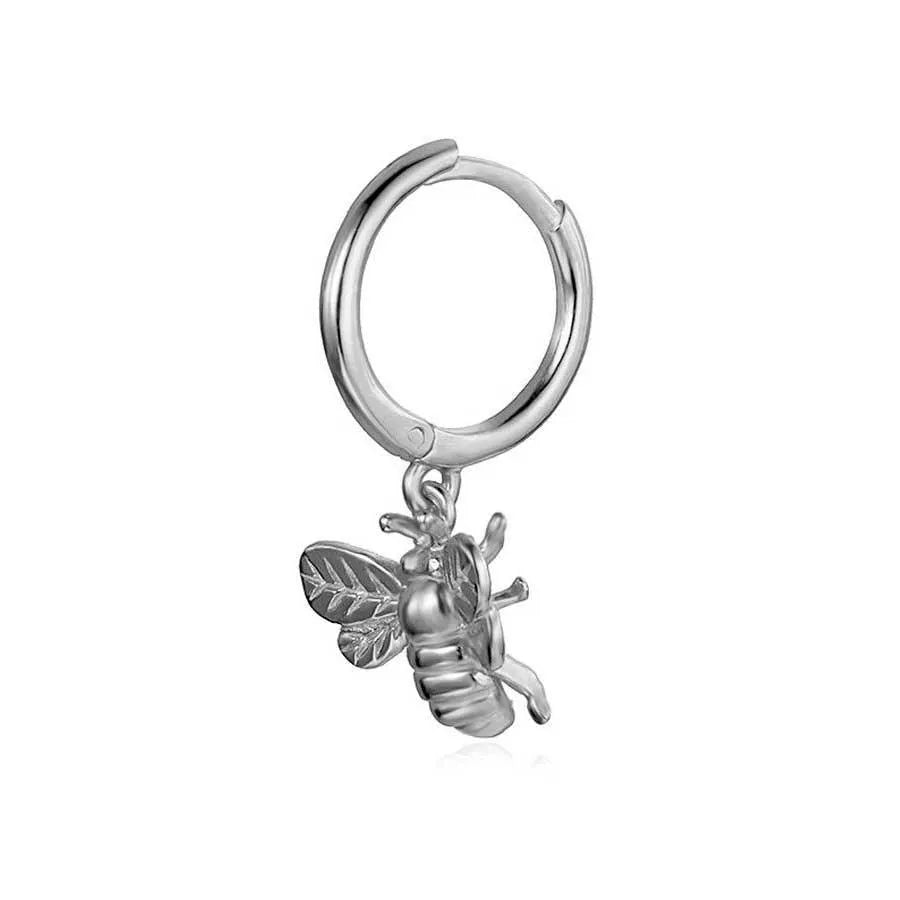 Pendiente Aro Abeja - Cobalto Accesorios , Joyería Valencia