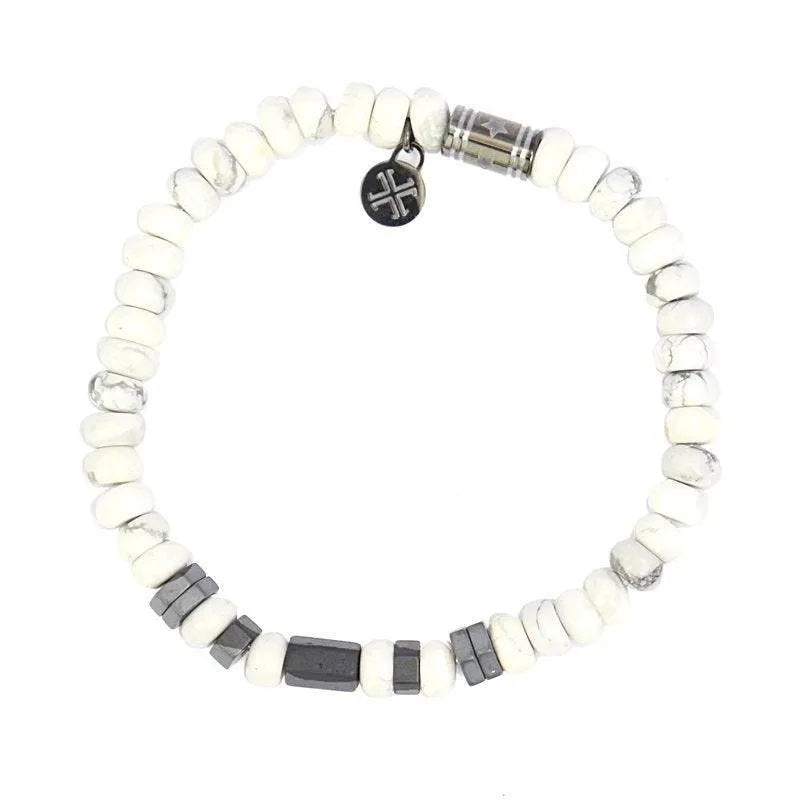 Pulsera Hombre Piedra Natural Hexágonos - Cobalto Accesorios , Joyería Valencia