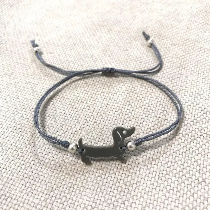 Pulsera Teckel en Marengo + Plata - Cobalto Accesorios